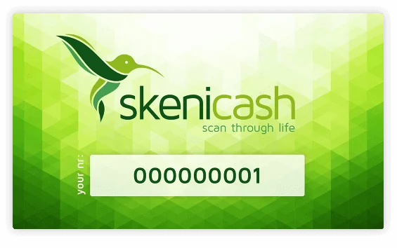 Skenicash kaart